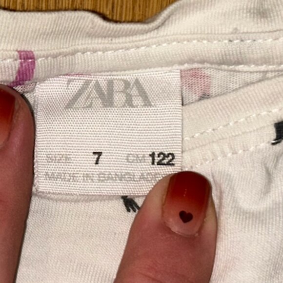 Zara Girls Flamingo Tee - Picture 2 of 2